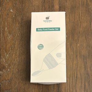 Termichy Baby Food Feeder Set still sealed 6M+ (box a little dented)